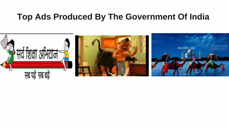 ads produced by Governement